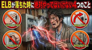 漏電遮断器（ELB）が落ちたときの正しい復旧手順と注意点